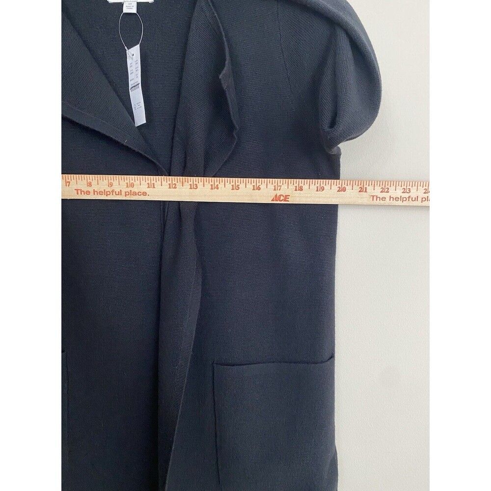 J Crew Juliette collarless sweater-blazer Loose fit New Size XS - Picture 7 of 8
